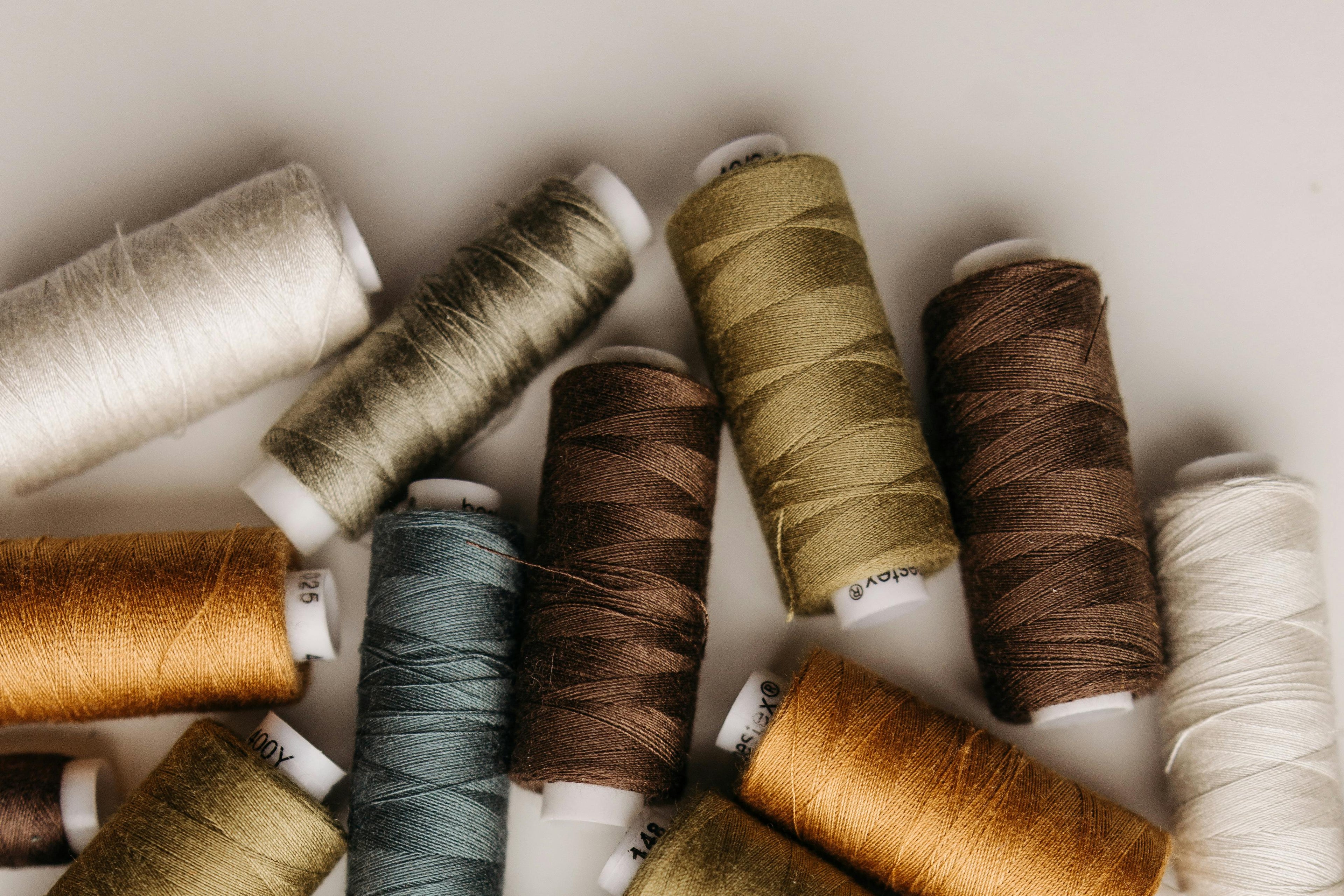 Spools of thread